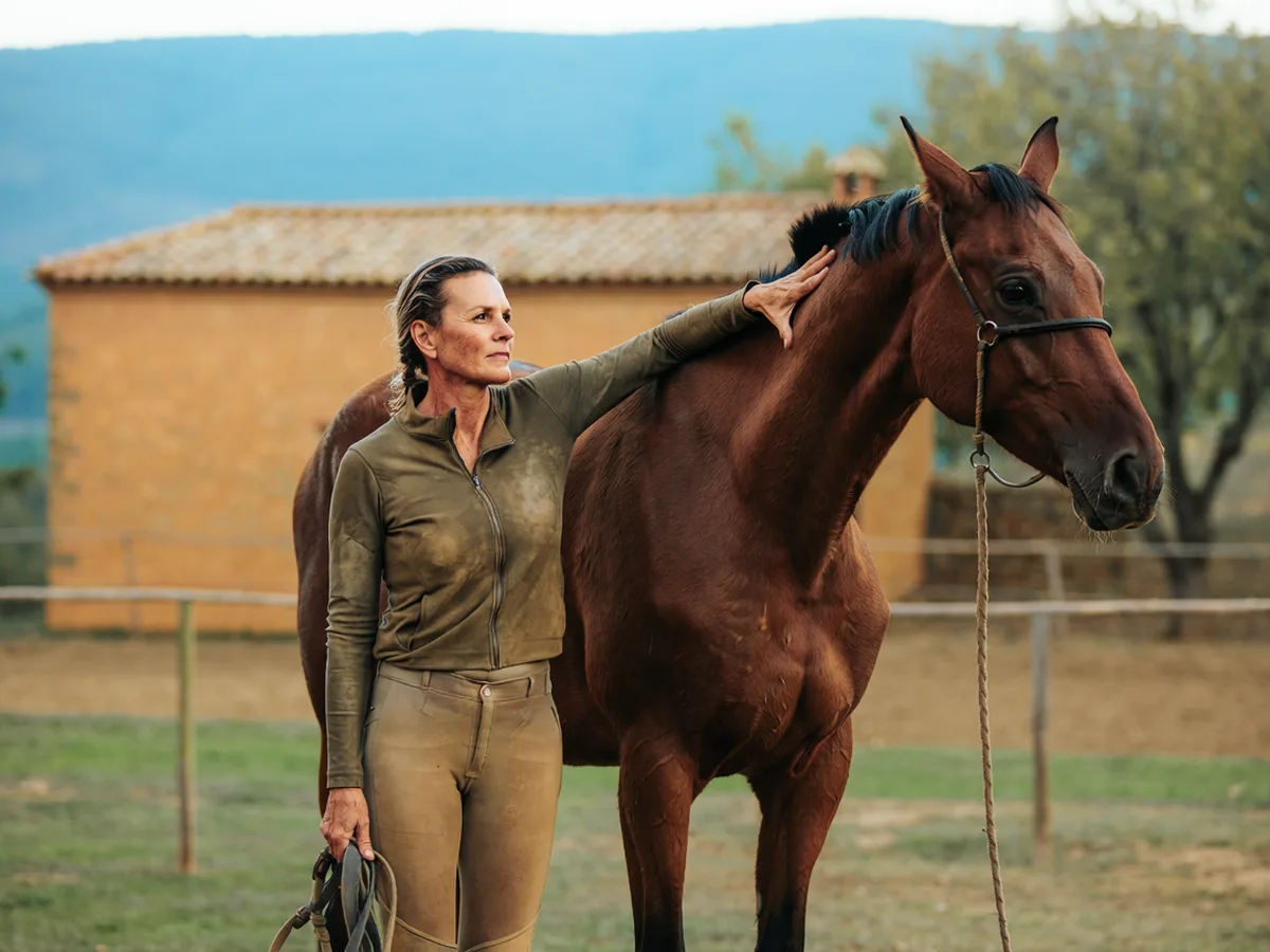 Cours d'équitation à Quincieu, Isère