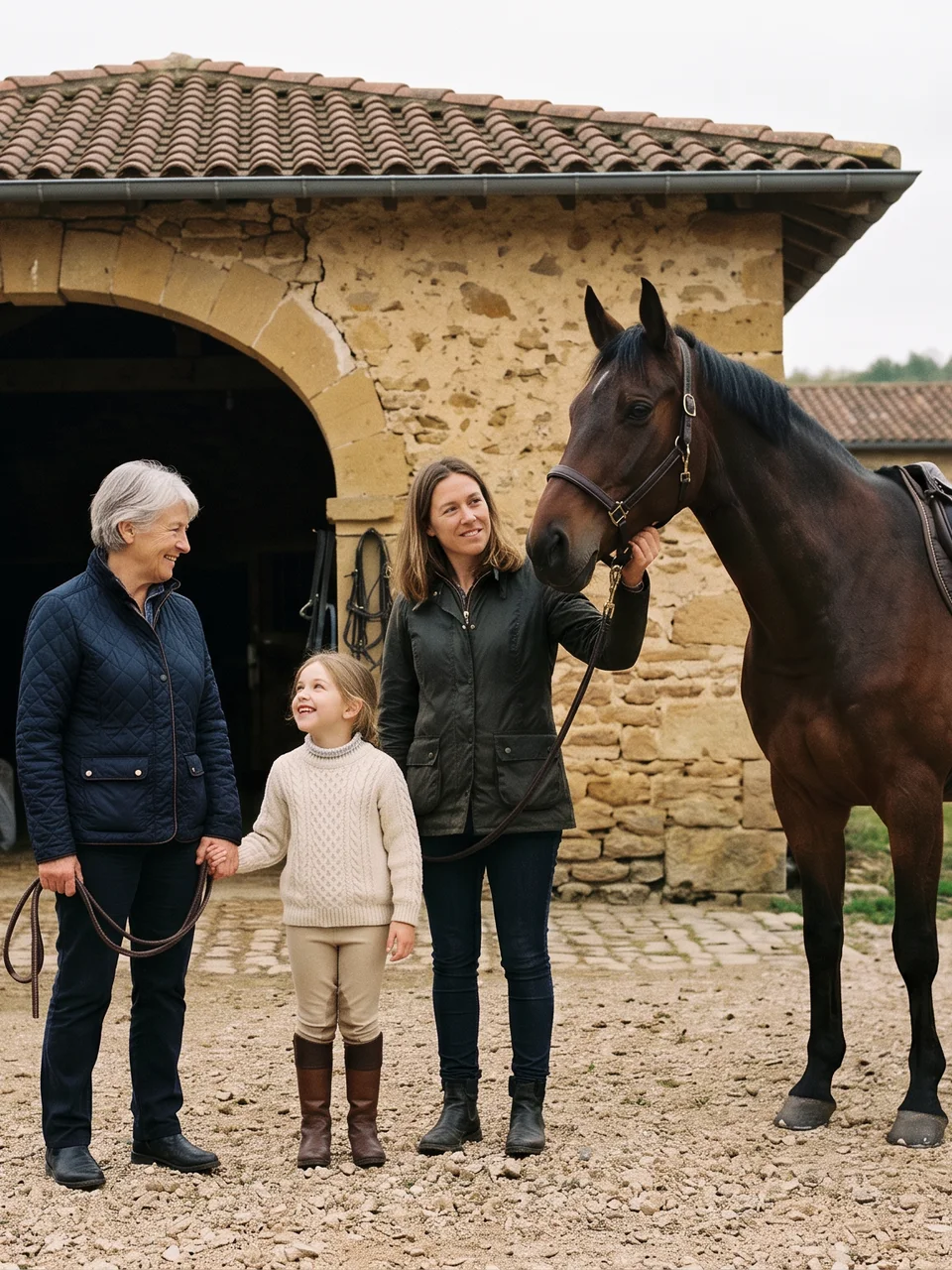 L'équipe, Le Domaine de Manissole, centre équestre à Quincieu