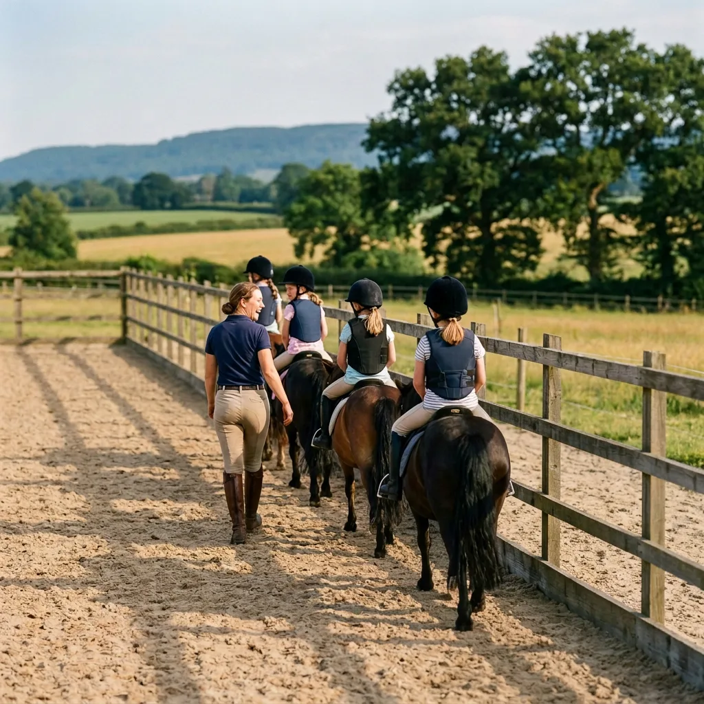 Cours de poney à Quincieu, Isère
